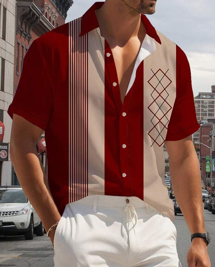 Multicolor Homme Shirts Décontracté