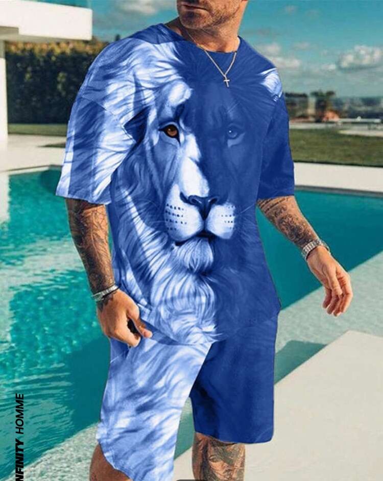 MANFINITY HOMME Complet T-Shirt & Short
